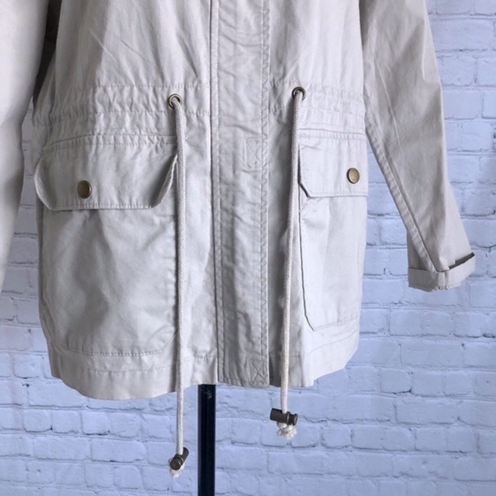 Basic Edition Khaki Outdoor Utility Jacket Size S - Picture 2 of 8